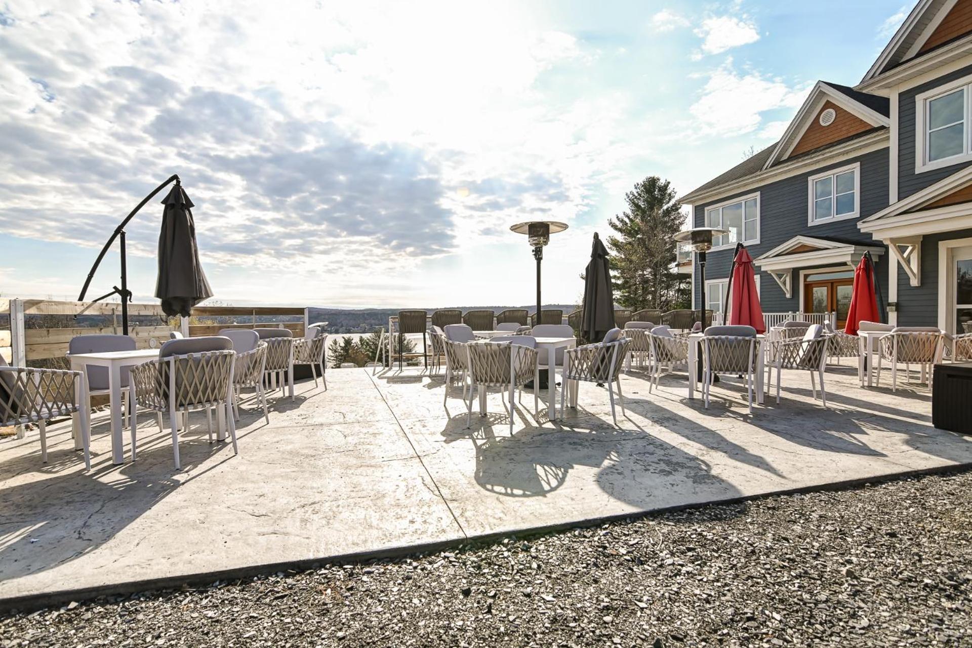Location Au Sommet Du Lac Magog Buitenkant foto