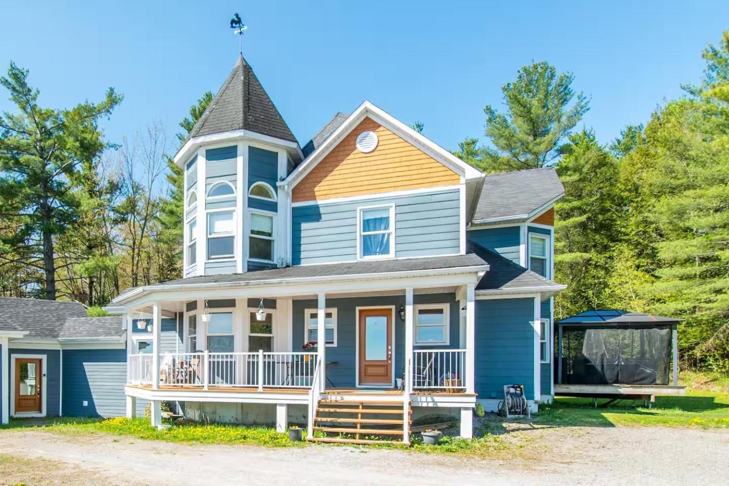 Location Au Sommet Du Lac Magog Buitenkant foto